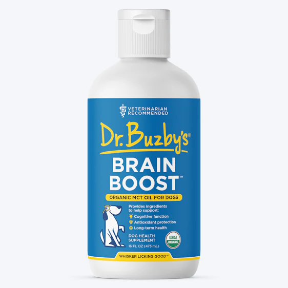 Dr. Buzbyâs Brain Boost⢠Organic MCT Oil for Dogs
